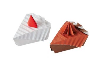 【折り紙でおままごと】お出かけ先でも楽しめる♪ 「ケーキ」「ジュース」「スプーン」を作ろう♪